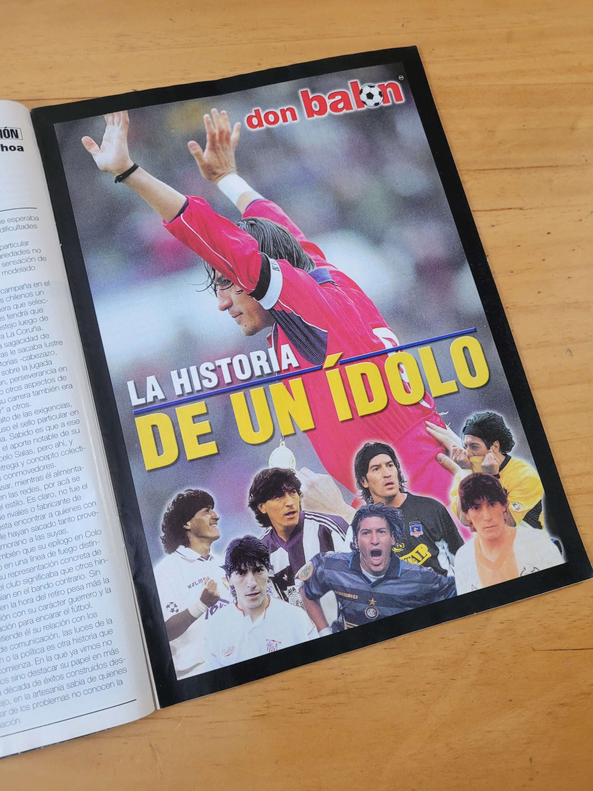 Revista DON BALON -Especial retiro de Iván Zamorano-