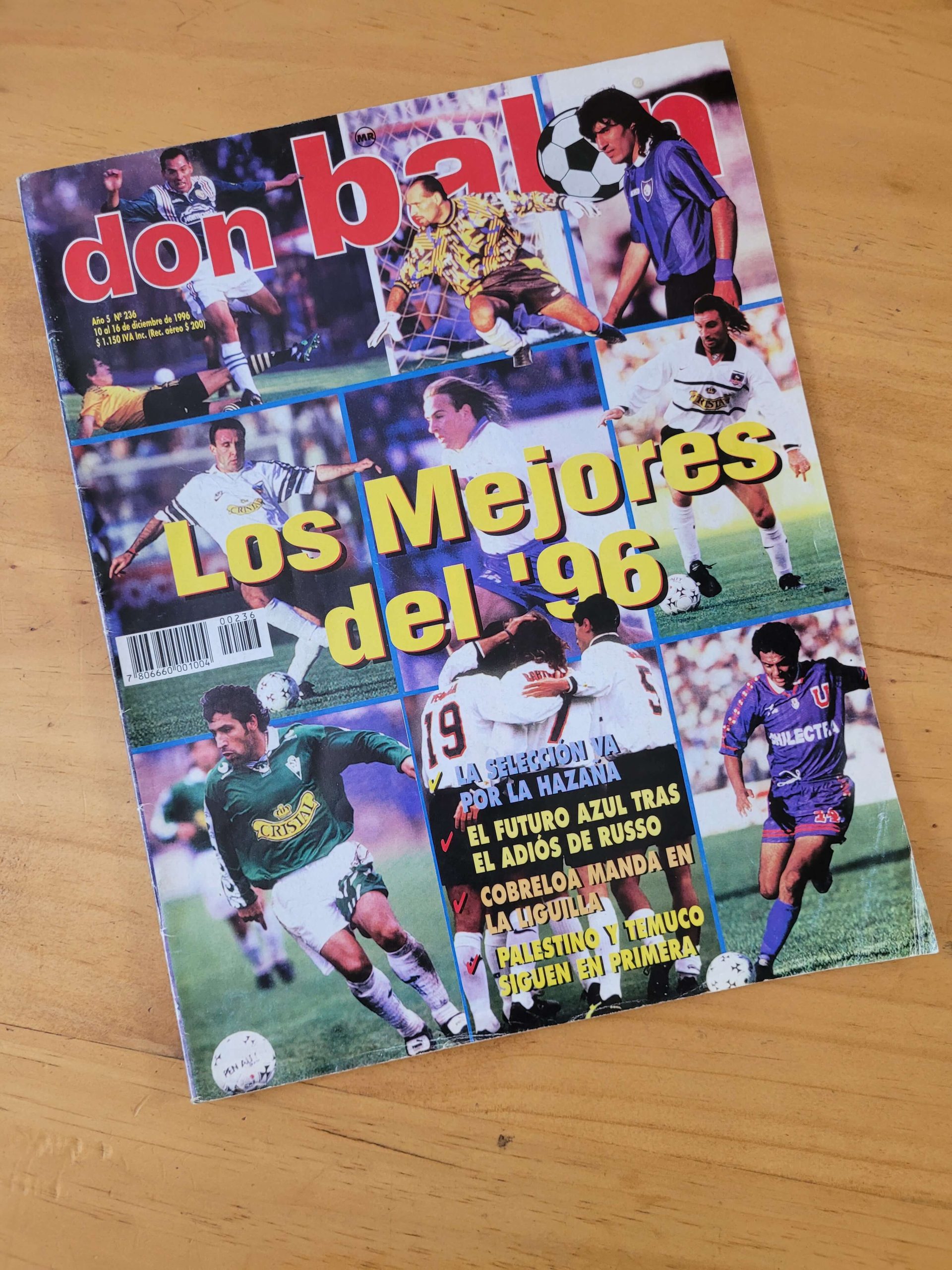 Revista DON BALON -Especial los mejores de 1996-