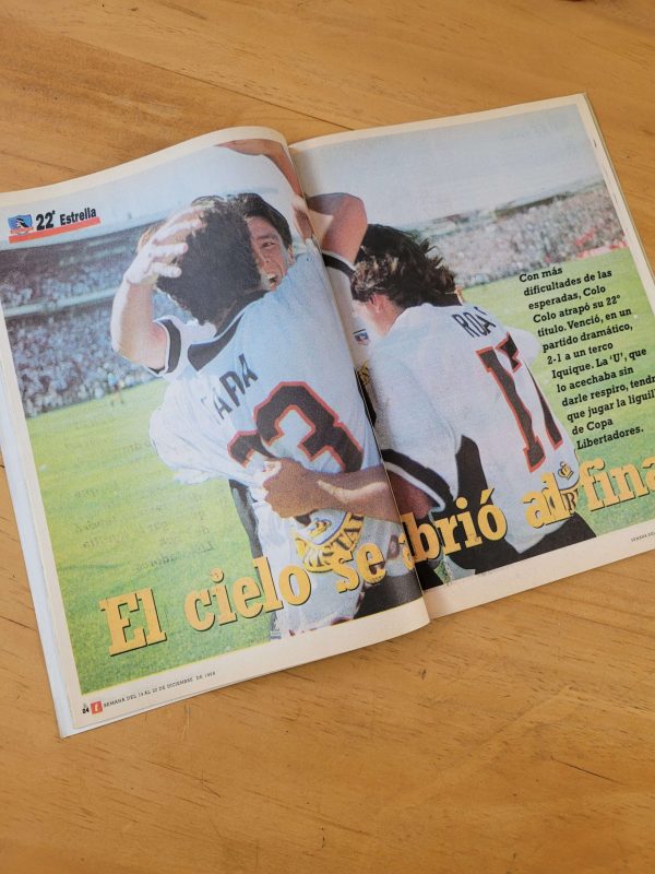 Revista TRIUNFO -Colo Colo campeón 1998-