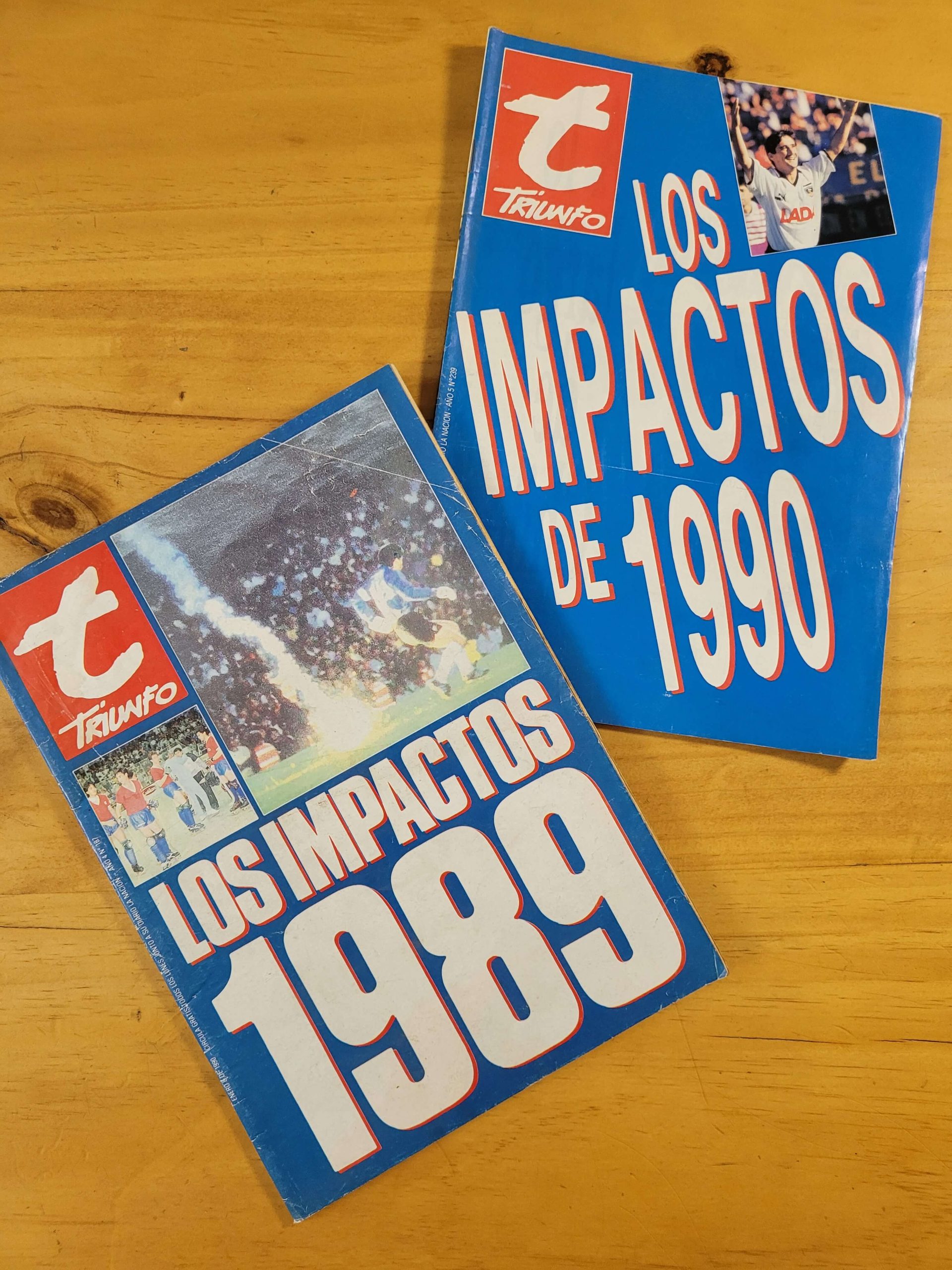 Pack TRIUNFO -Impactos de 1989 y 1990- (x2)