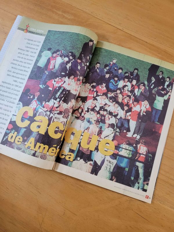 Revista TRIUNFO -Especial 10 años de Colo Colo campeón Copa Libertadores- (2001)