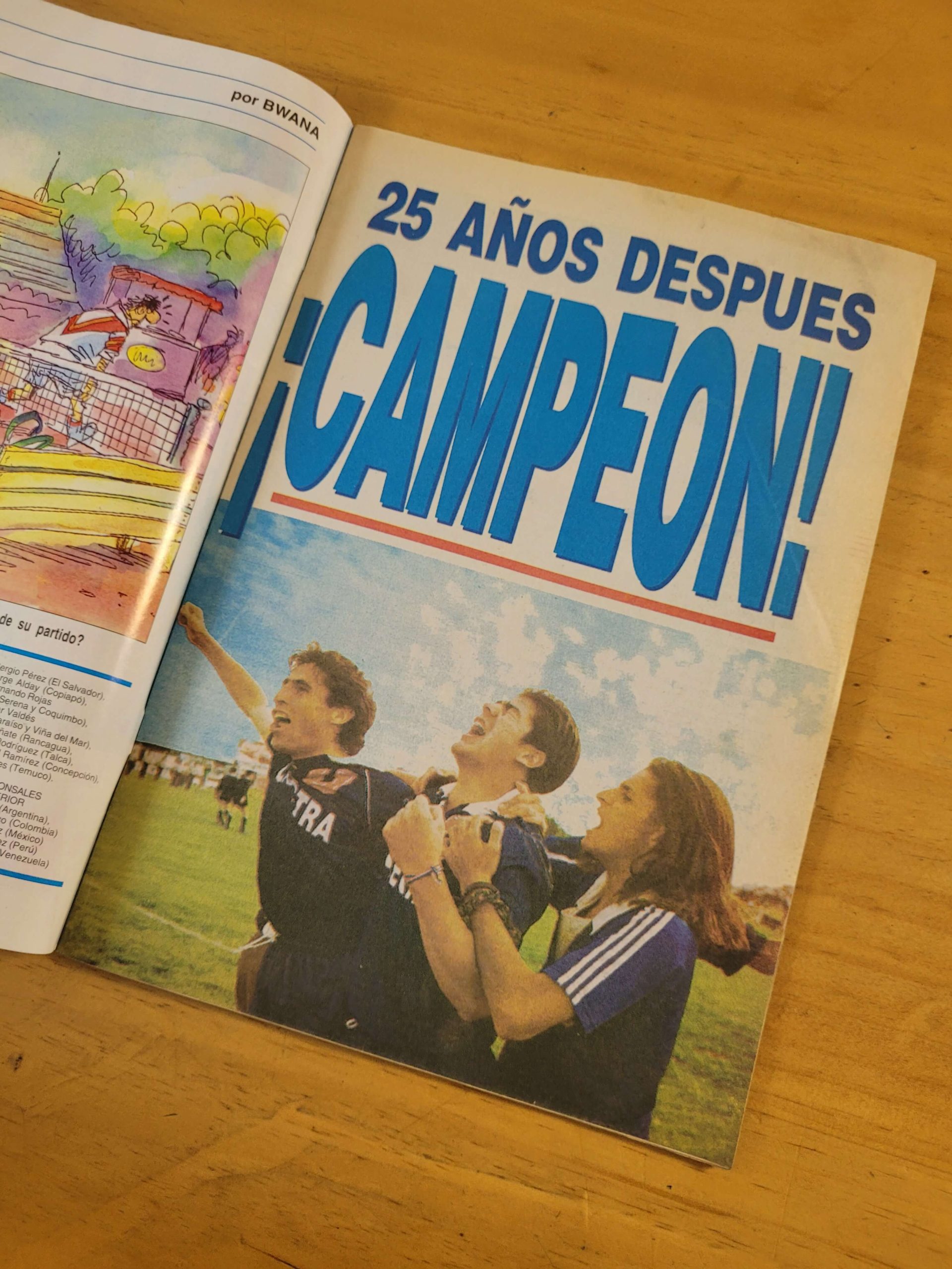 Revista TRINFO -Universidad de Chile campeón 1994-