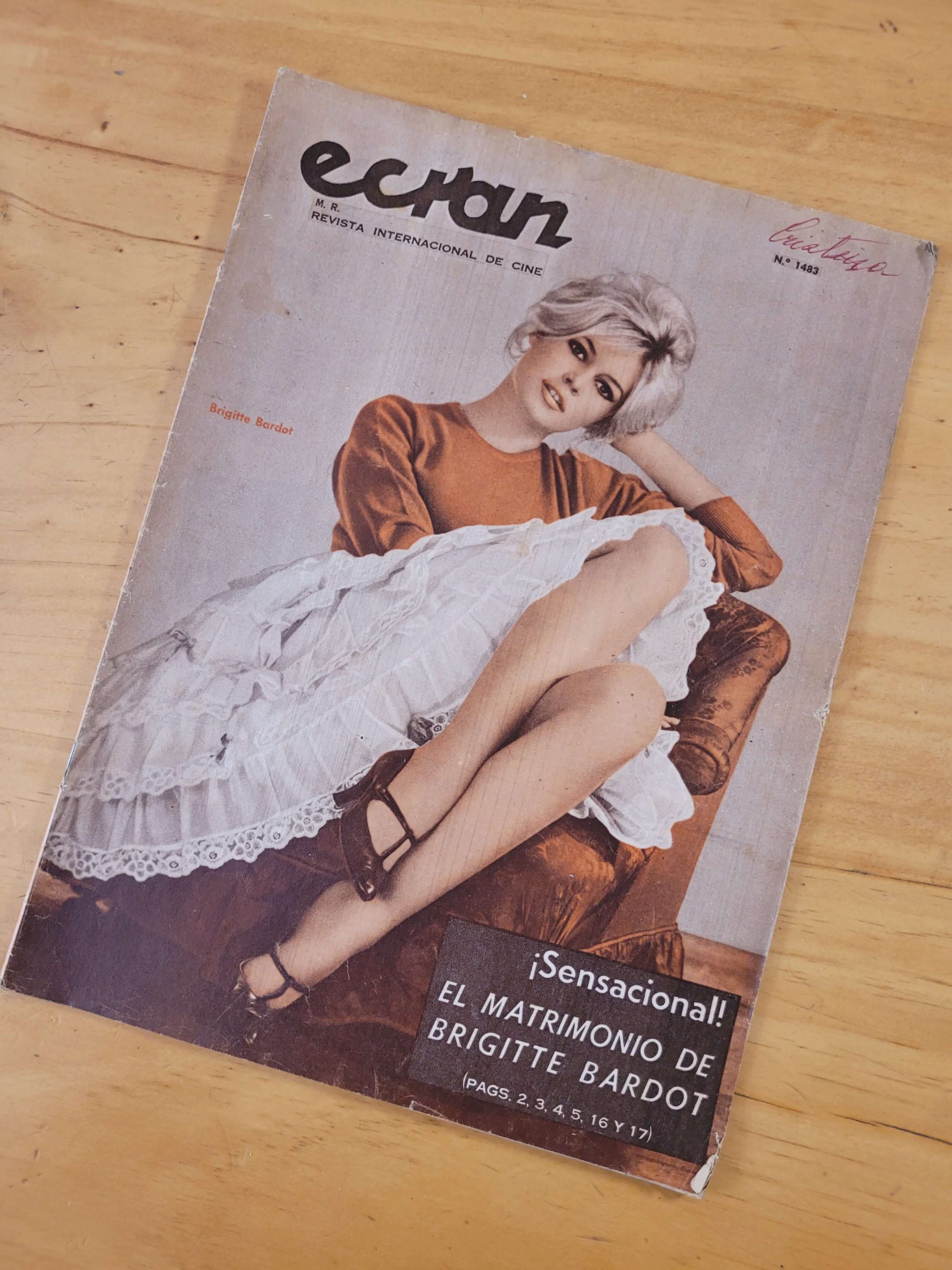 Revista ECRAN n°1483 (1959)