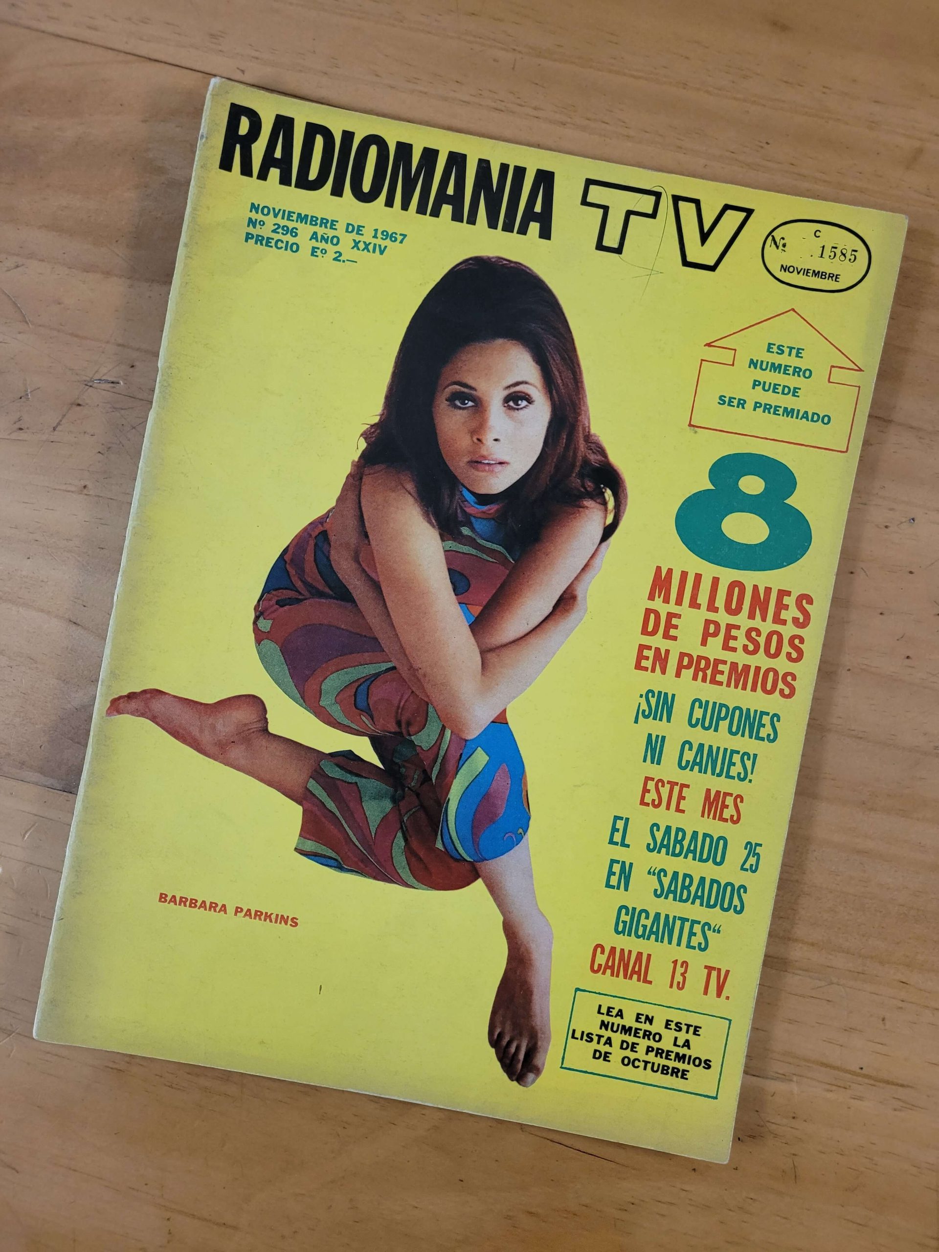 Revista RADIOMANIA TV n°296 (1967)