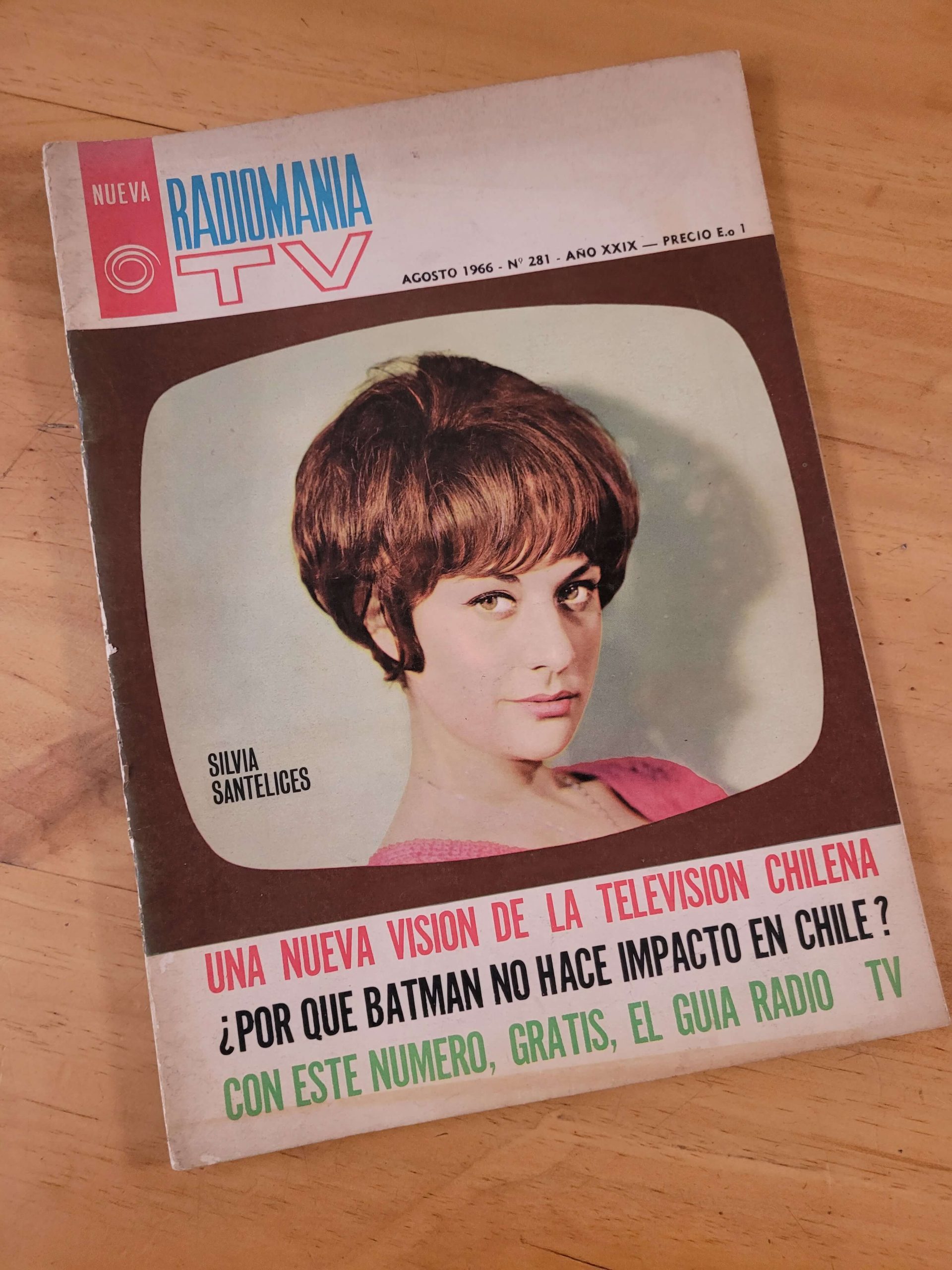 Revista RADIOMANIA TV n°281 (1966)