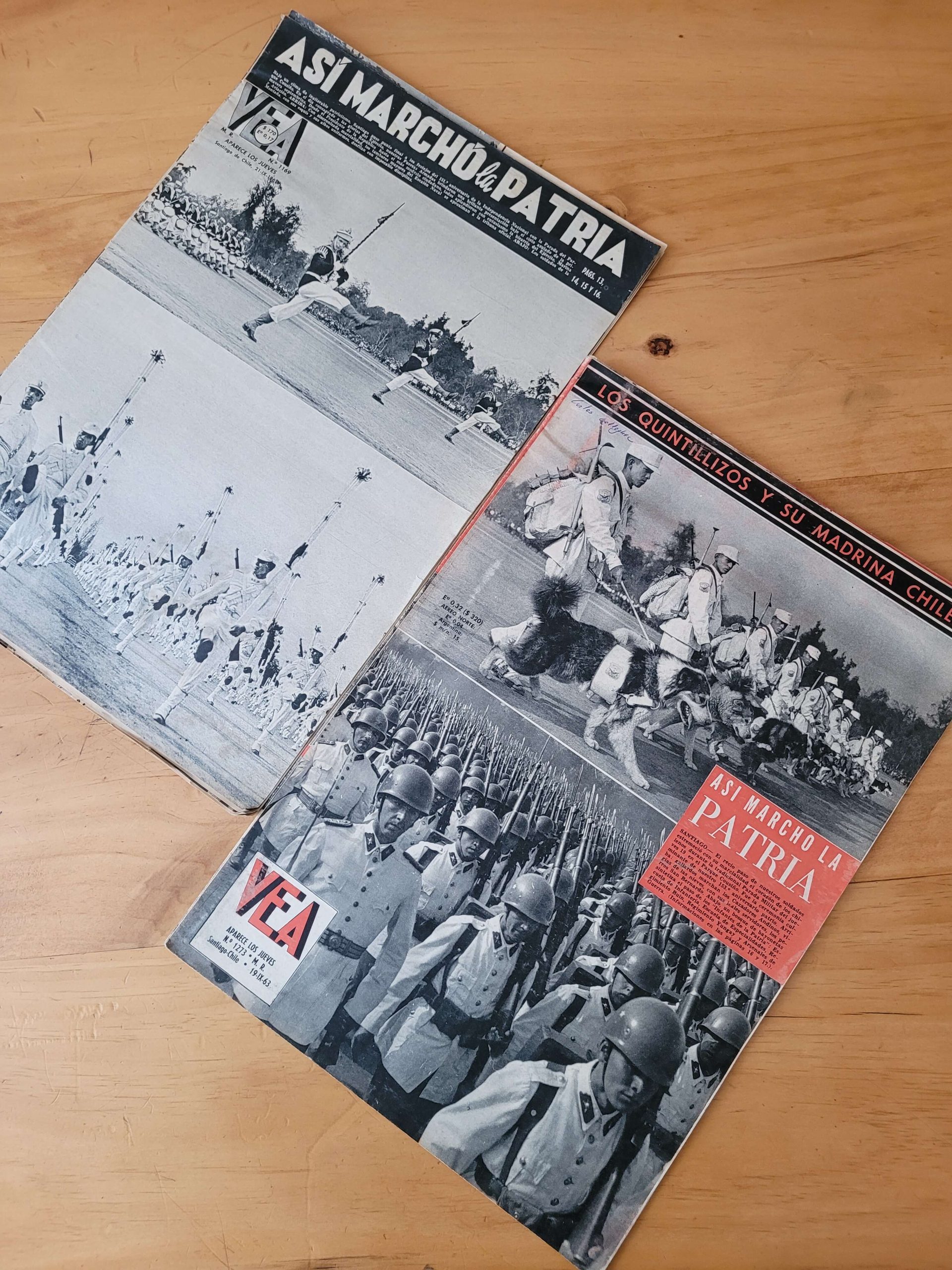 Pack revista VEA años 60s -Paradas militares- (x2)