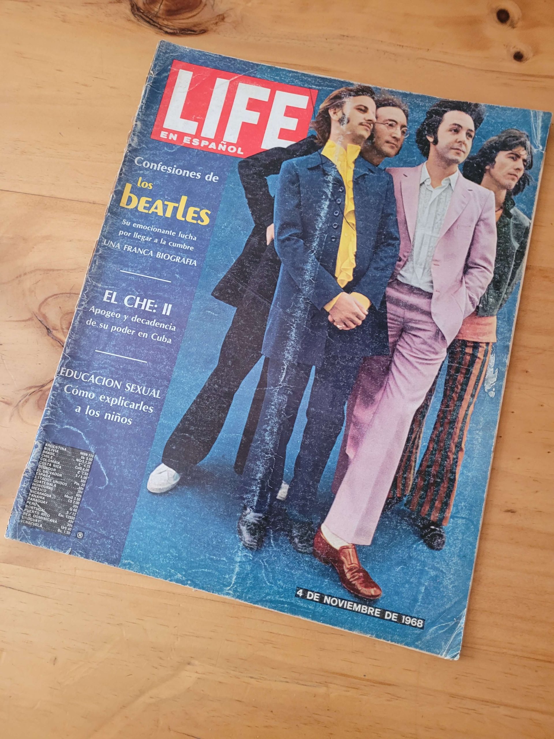 Revista LIFE -Portada Beatles- (1968)