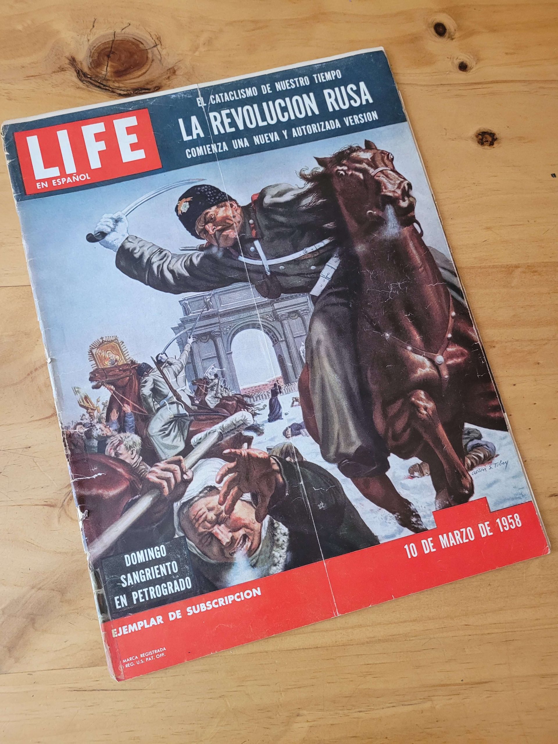 Revista LIFE -Revolución Rusa- (1958)