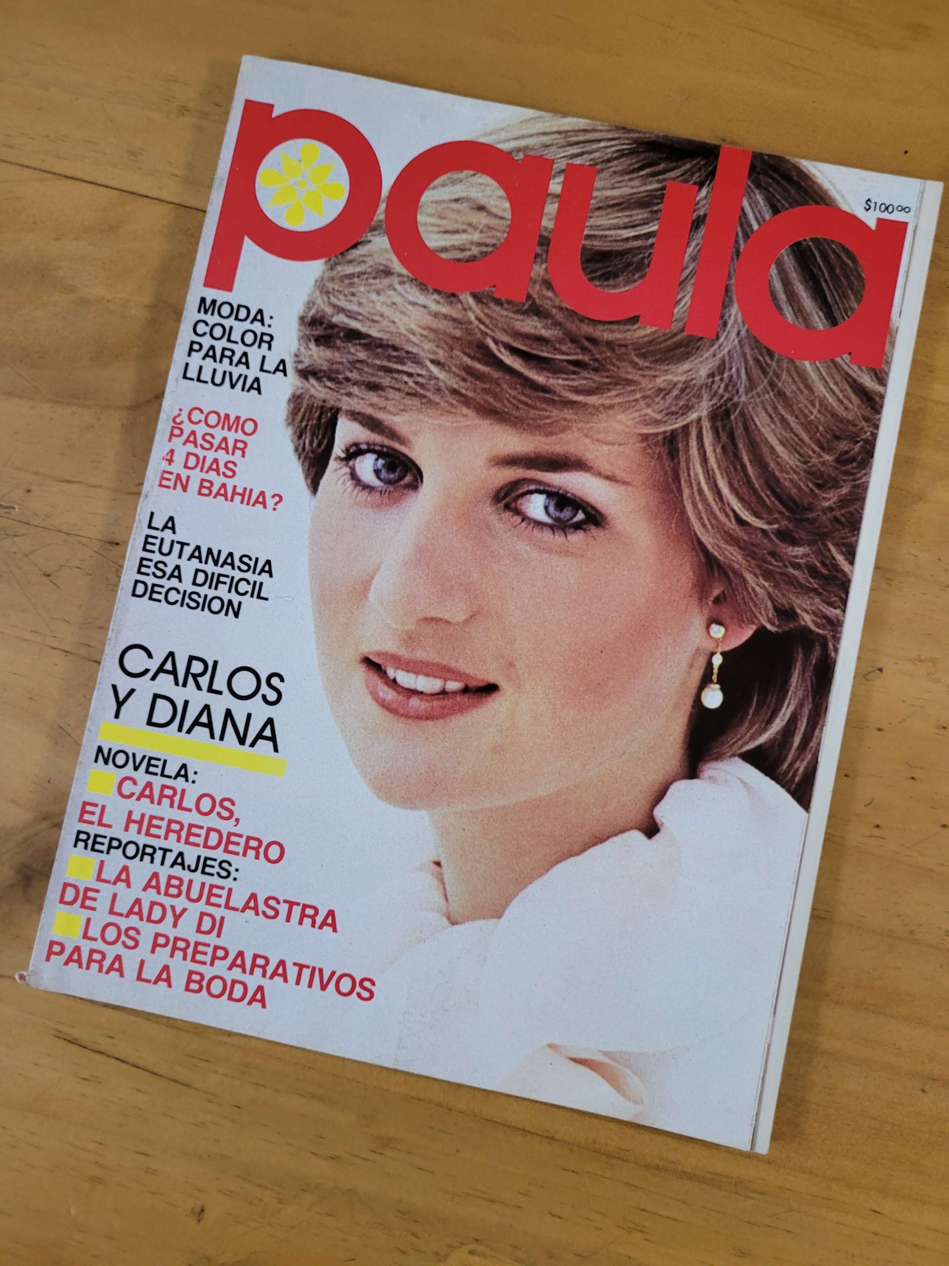 Revista PAULA -Única portada de la Princesa Diana en la revista- (1981)