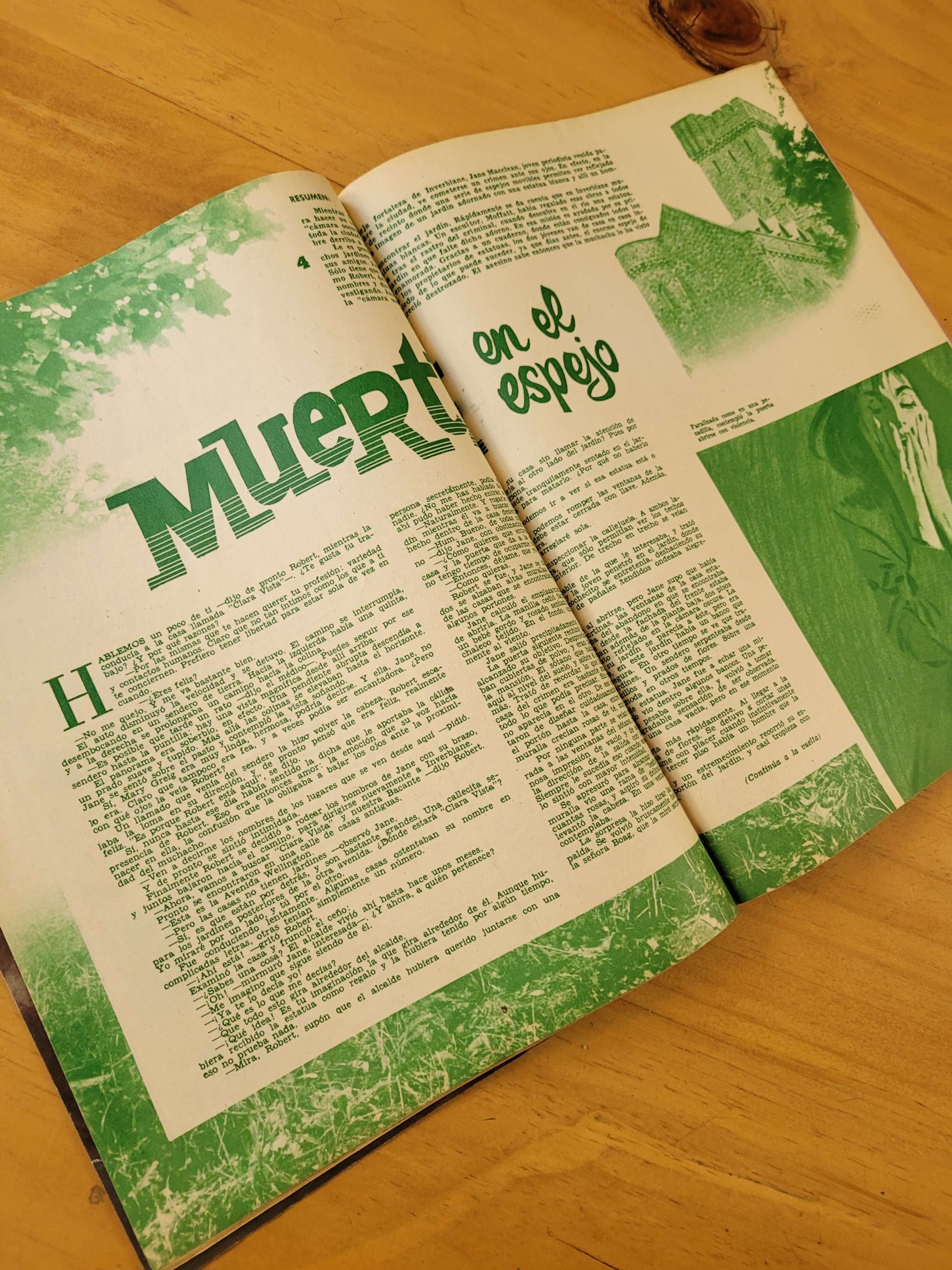 Pack n°1 revista CONFIDENCIAS años 60s (x6)