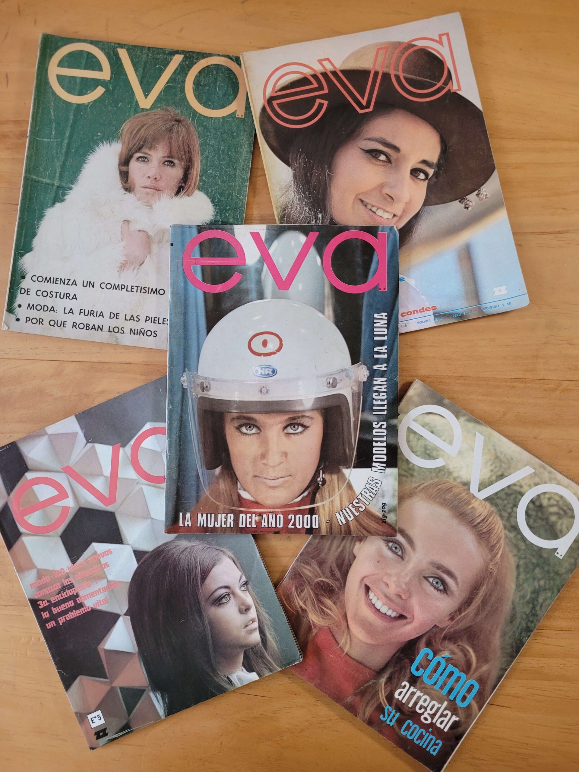 Pack EVA años 60s (x5)