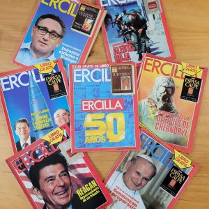 Pack revista ERCILLA -Momentos especiales de los 80s- (x7)