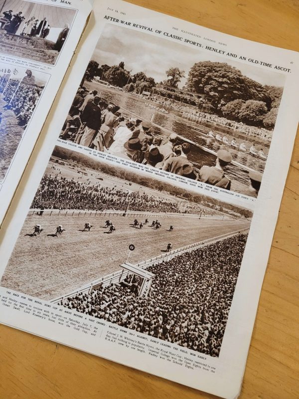 Pack revista THE ILLUSTRATED LONDON NEWS, principios años 40s (x5)