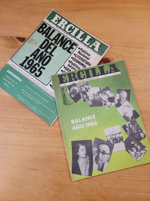Pack ERCILLA, años 60s -Especiales anuales 1965 y 1966- (x4)