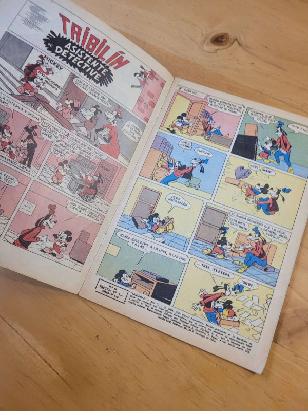 Pack FANTASIAS de Walt Disney n°5, años 60s (x4)