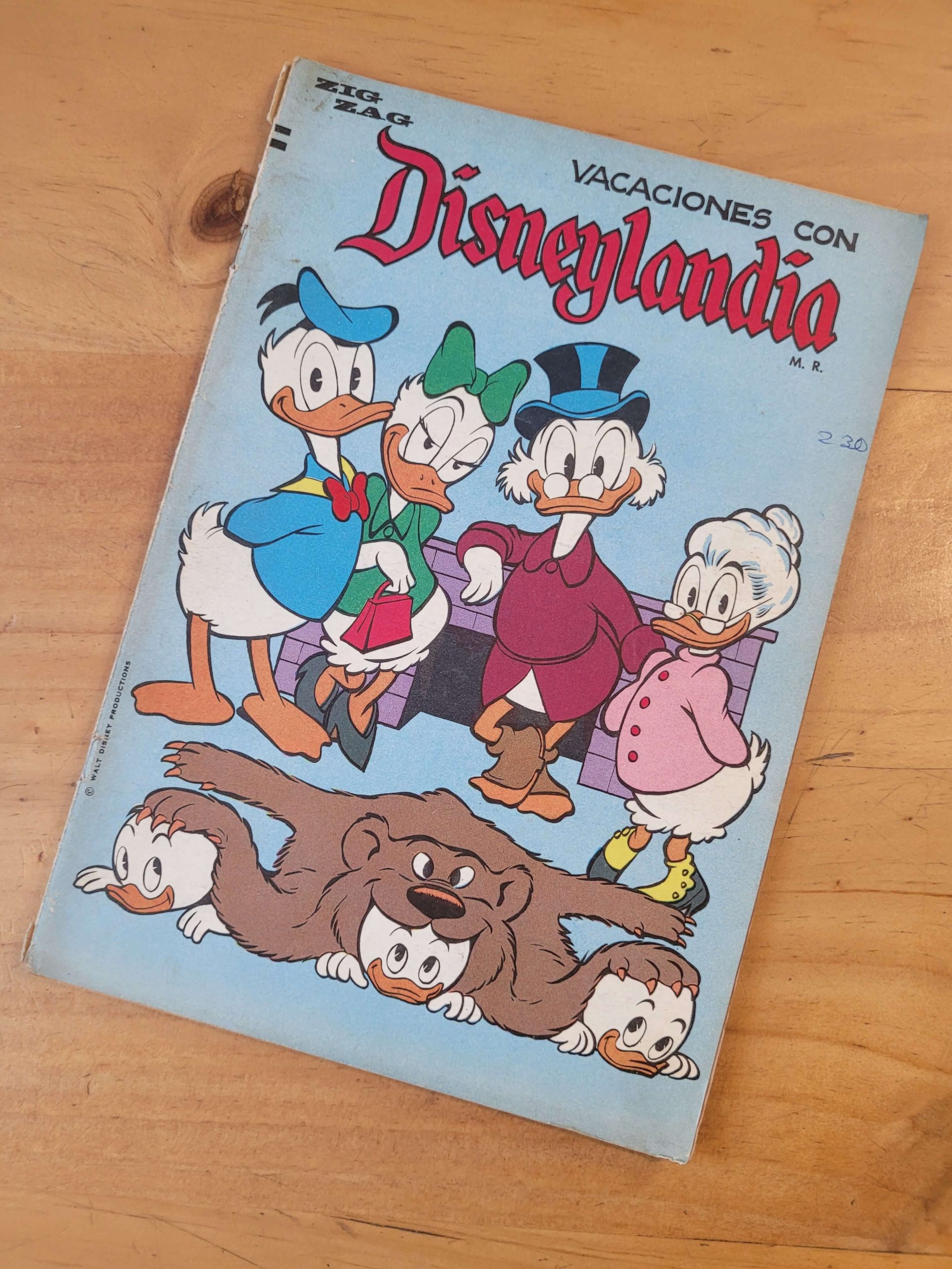 Revista DISNEYLANDIA -Especial de vacaciones- (1962)