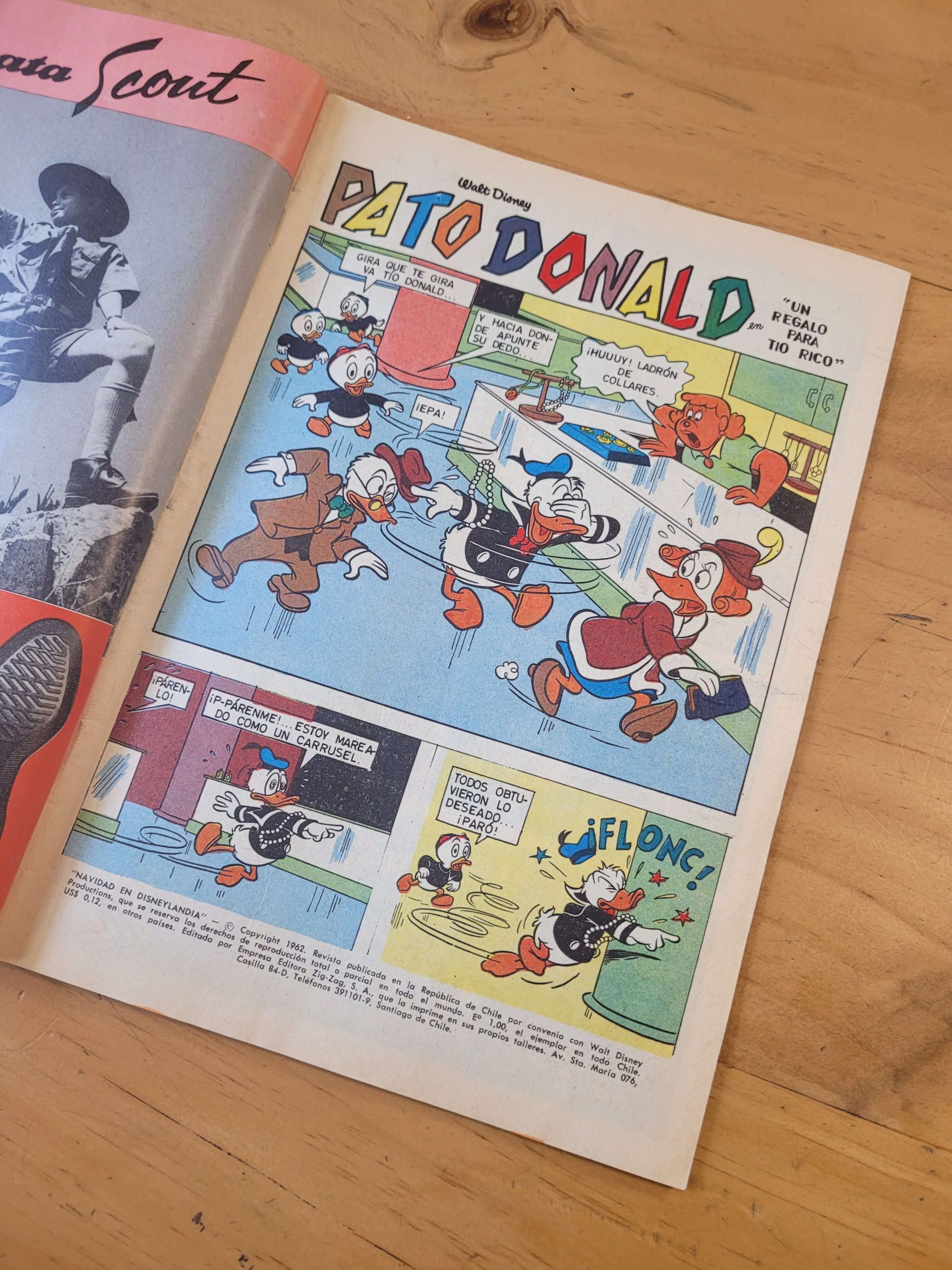 Revista DISNEYLANDIA -Especial de navidad- (1962)