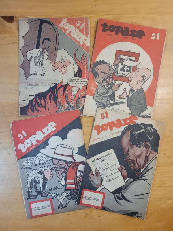 Pack n°1 revista TOPAZE años 30s (x4)
