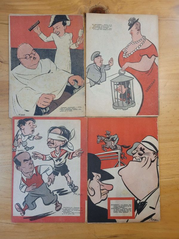 Pack n°1 revista TOPAZE años 30s (x4)