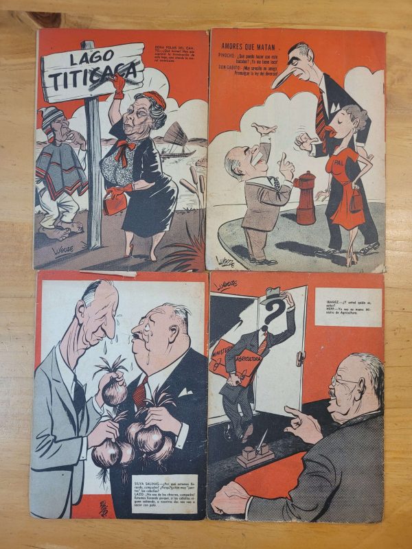 Pack n°1 revista TOPAZE años 50s (x4)