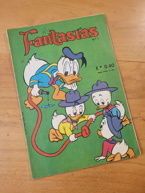 Revista FANTASIAS de Walt Disney N°1 (1966)