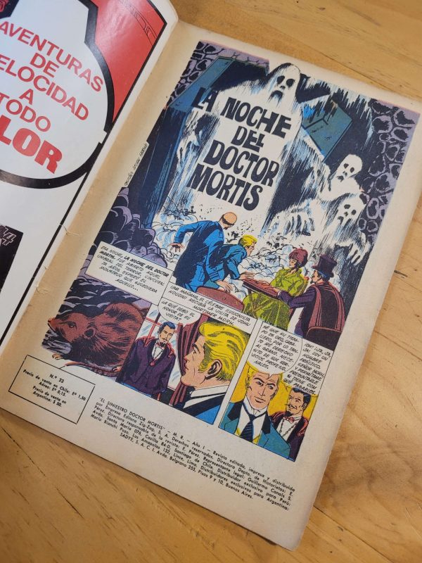 Pack Dr MORTIS años 70s (x3)