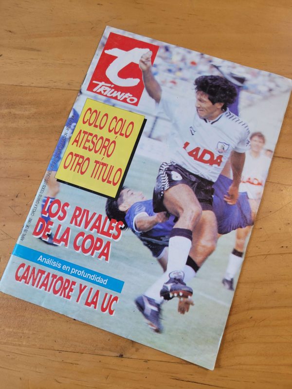 Revista TRIUNFO -Colo Colo campeón Recopa 1992-