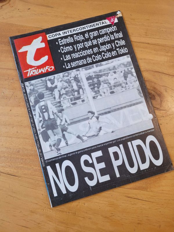 Revista TRIUNFO -Colo Colo Intercontinental 1991-