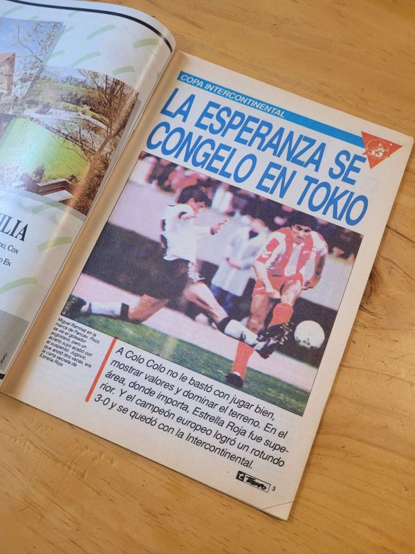Revista TRIUNFO -Colo Colo Intercontinental 1991-