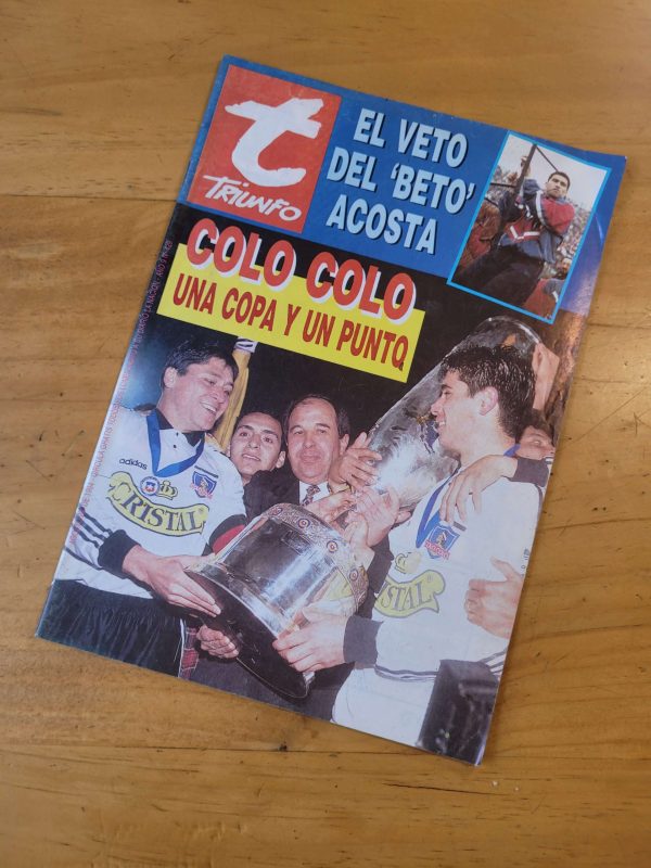 Revista TRIUNFO -Colo Colo campeón Copa Chile 1994-