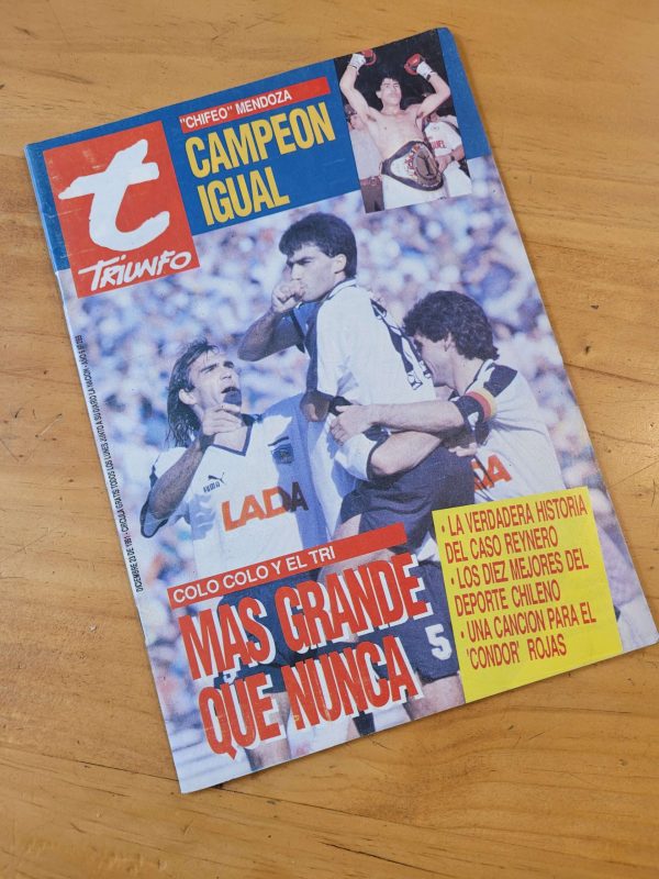 Revista TRIUNFO -Colo Colo tricampeón 1991-