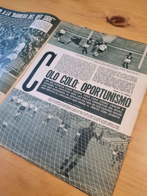 Pack GOL Y GOL Colo Colo 1966 (x4)