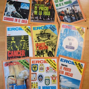 Pack Revista ERCILLA, -Periodo Unidad Popular- (x9)