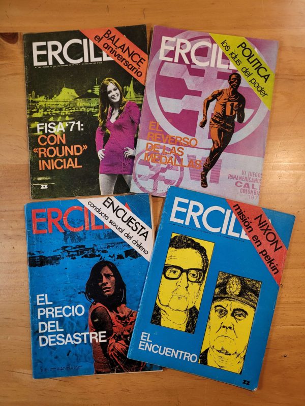 Pack Revista ERCILLA -Periodo Unidad Popular- (x4)