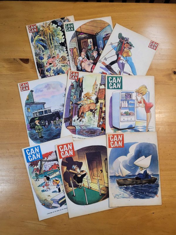 Pack CAN CAN -Primeras revistas. Desde la n°2 hasta la n°10-