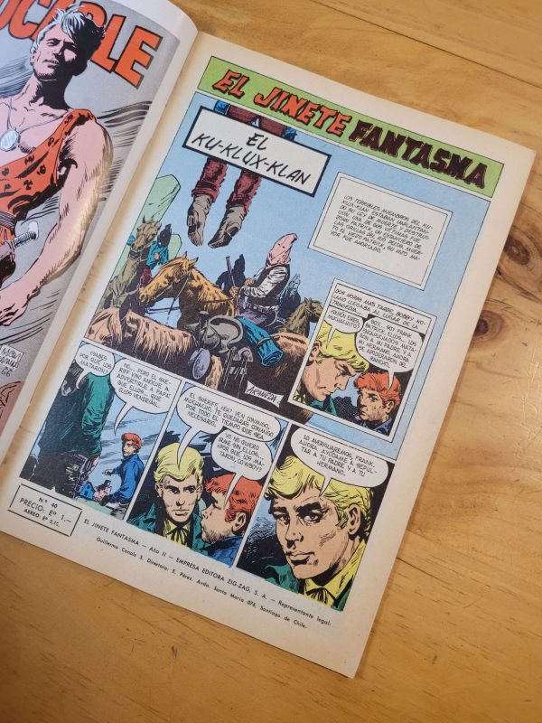 Pack revista EL JINETE FANTASMA, años 60s (x4)