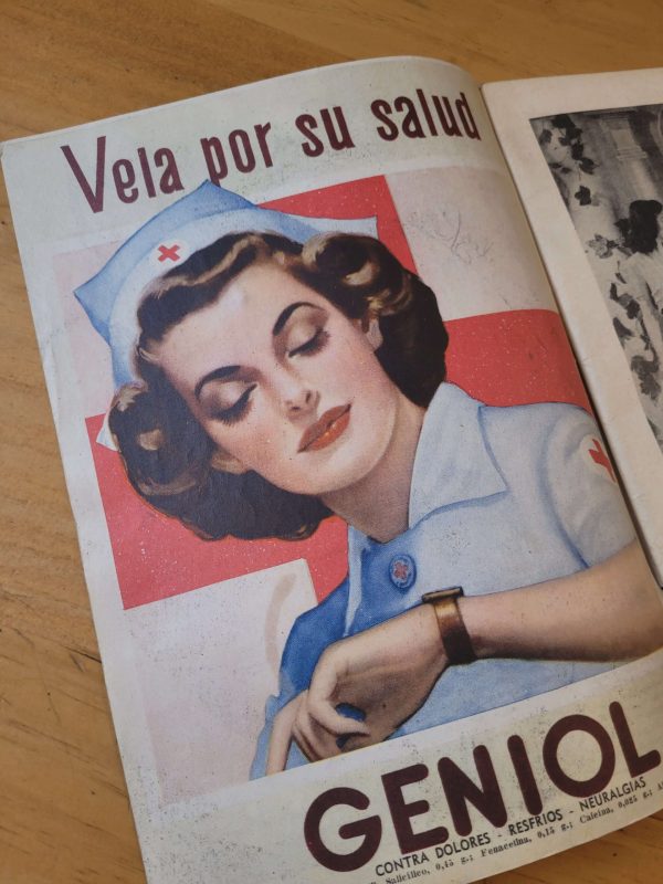 Pack n°2 revistas MARGARITA, años 40s -Moda y mujer- (x3)