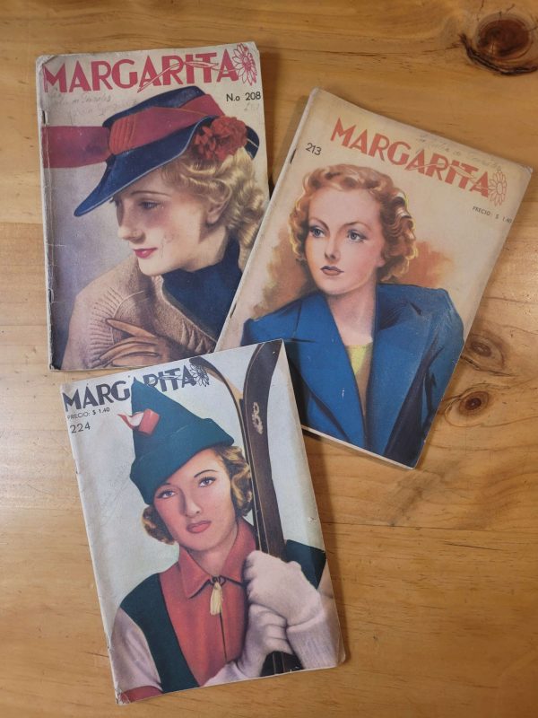 Pack n°3 revistas MARGARITA años 30s (x3)