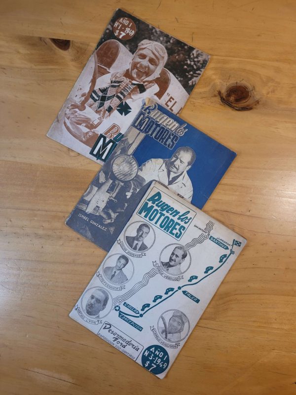 Pack RUGEN LOS MOTORES -Primeros tres números- (Finales de los 40s)
