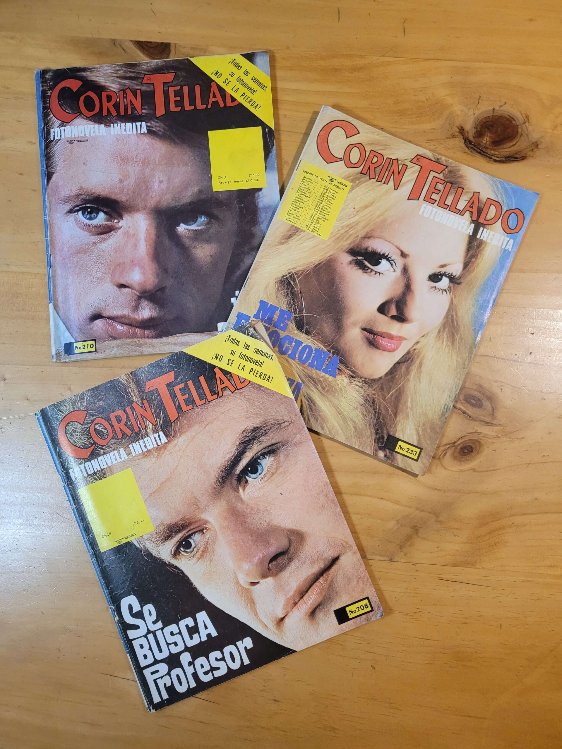 Pack n°2 CORIN TELLADO -Principios de los años 70s- (x3)