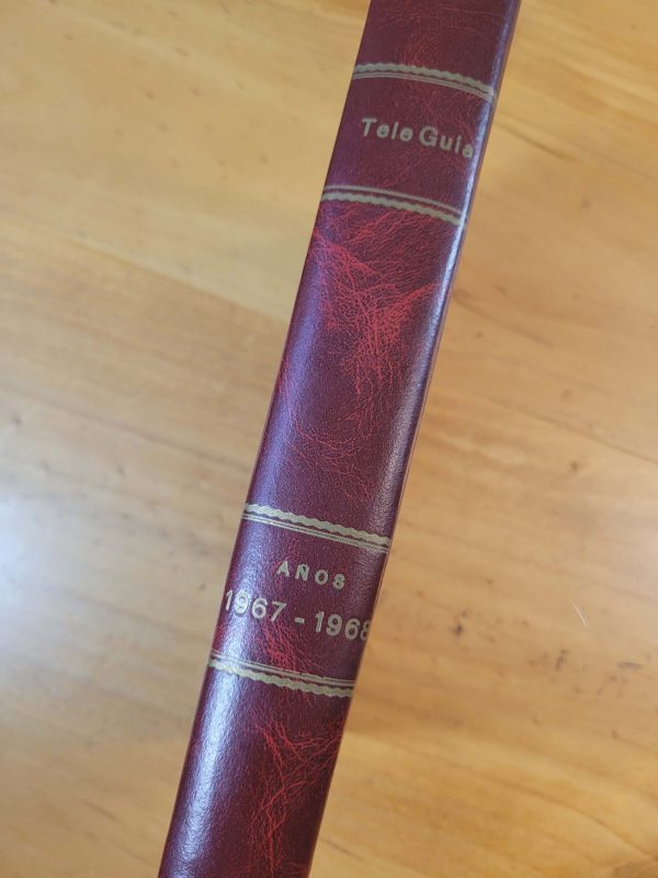 Empaste TELEGUIA 1968-1969 (12 revistas)