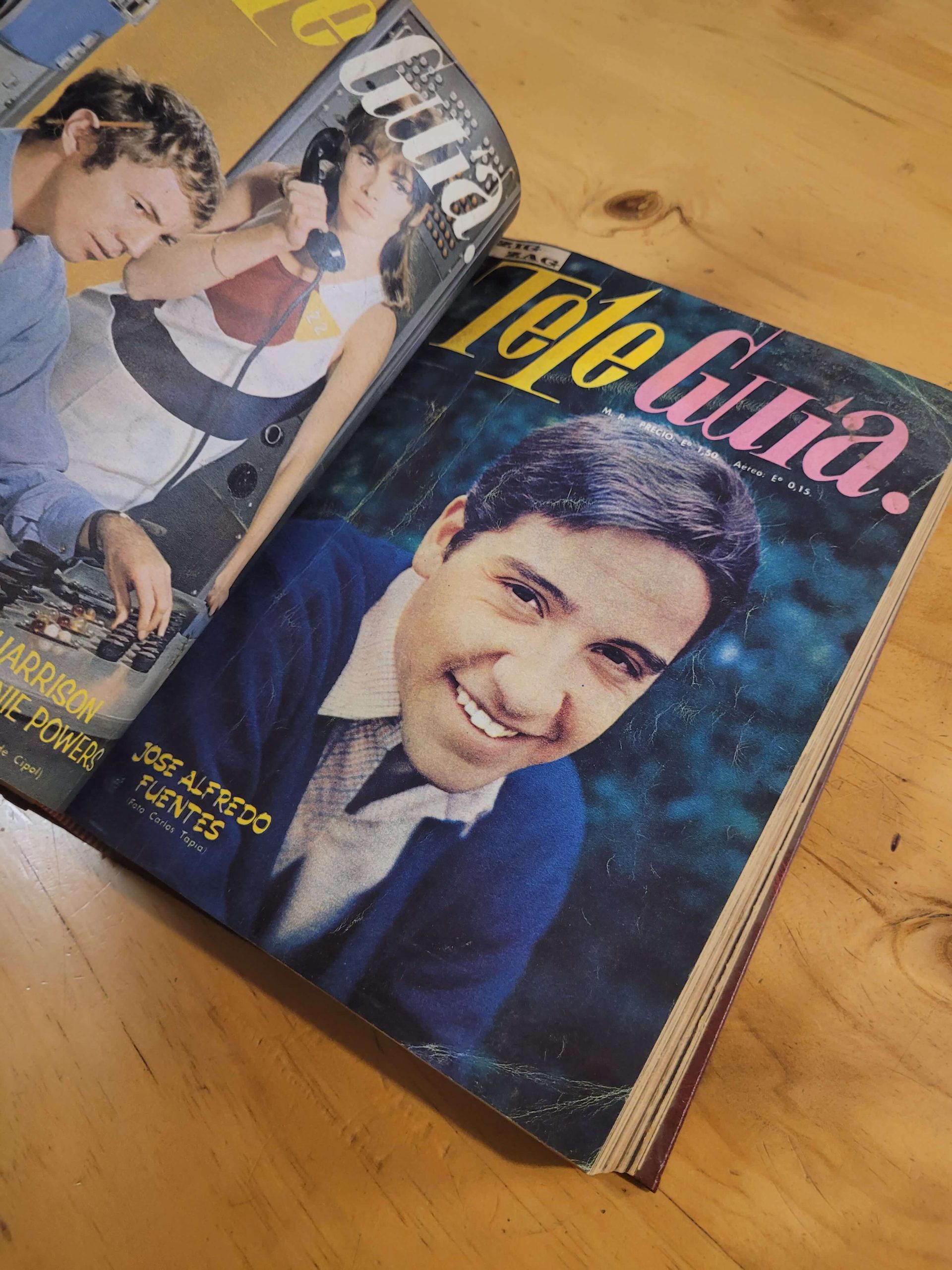 Empaste TELEGUIA 1968-1969 (12 revistas)