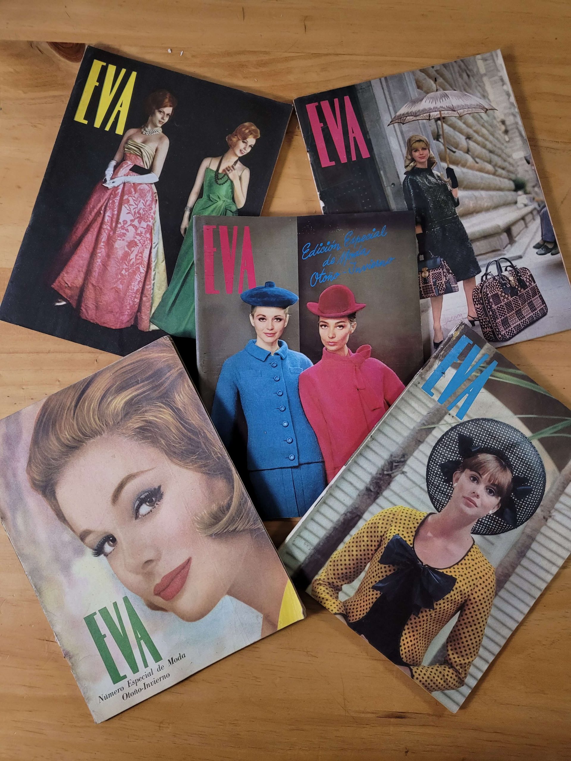 Pack EVA años 60s (x5)