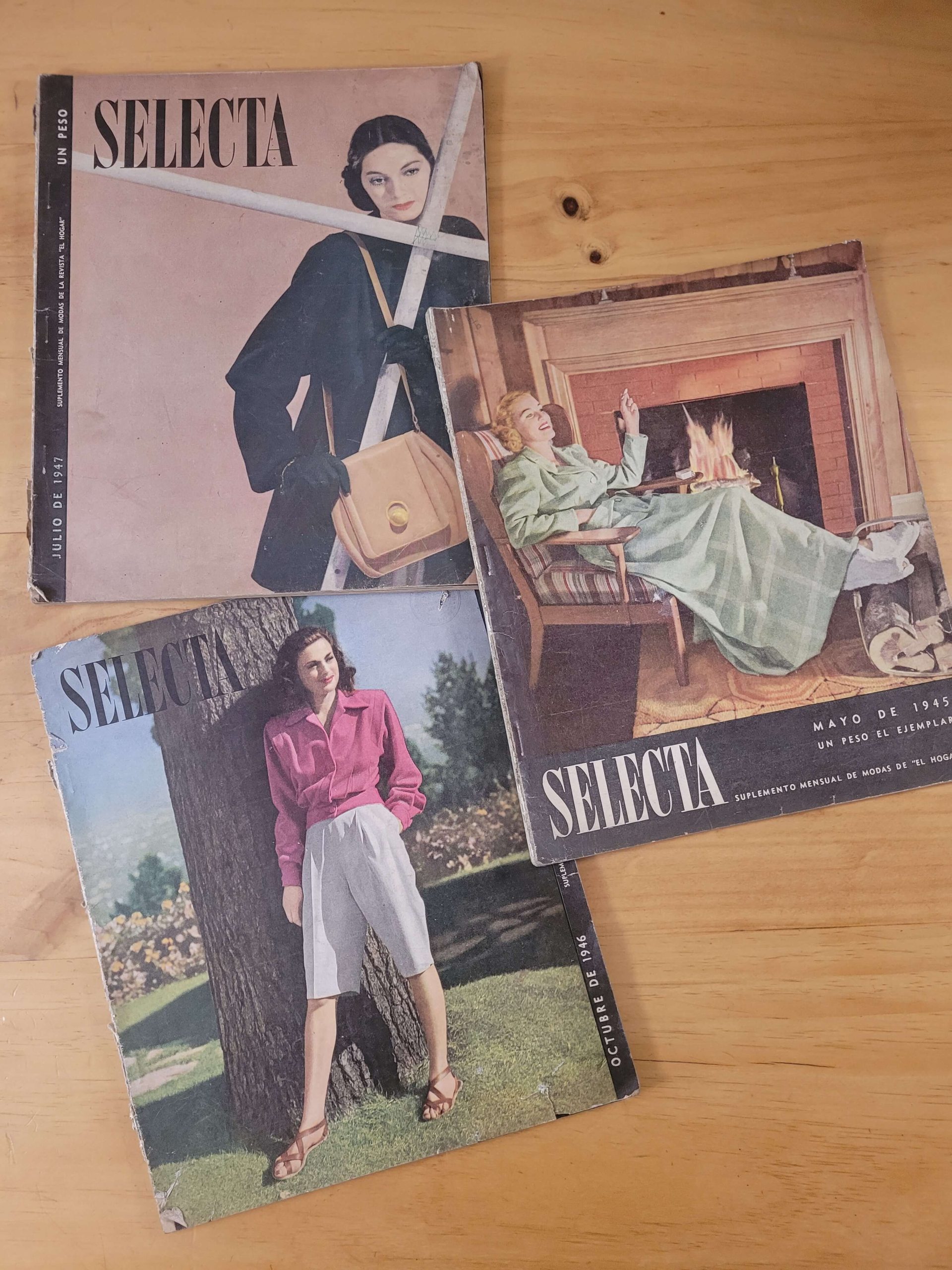 Pack SELECTA (Argentina) años 40s (x3)