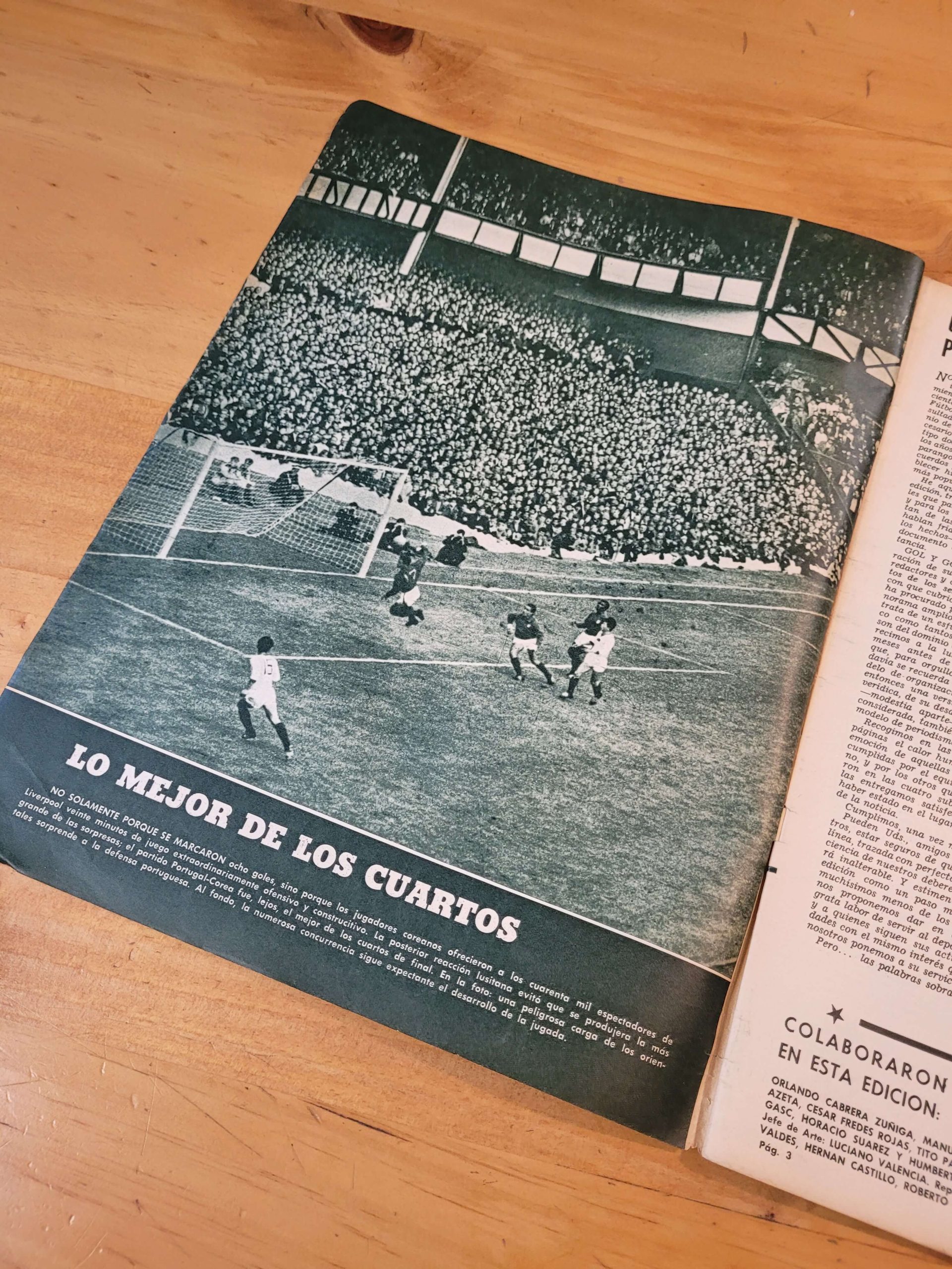 Revista GOL Y GOL-Edición especial Mundial Inglaterra 1966-