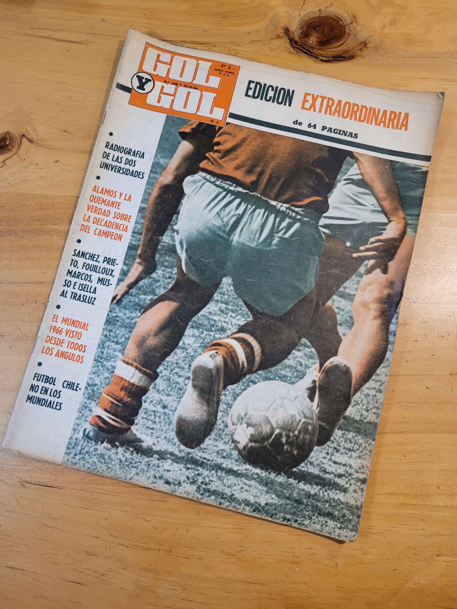 Revista GOL Y GOL -Edición especial- n°208