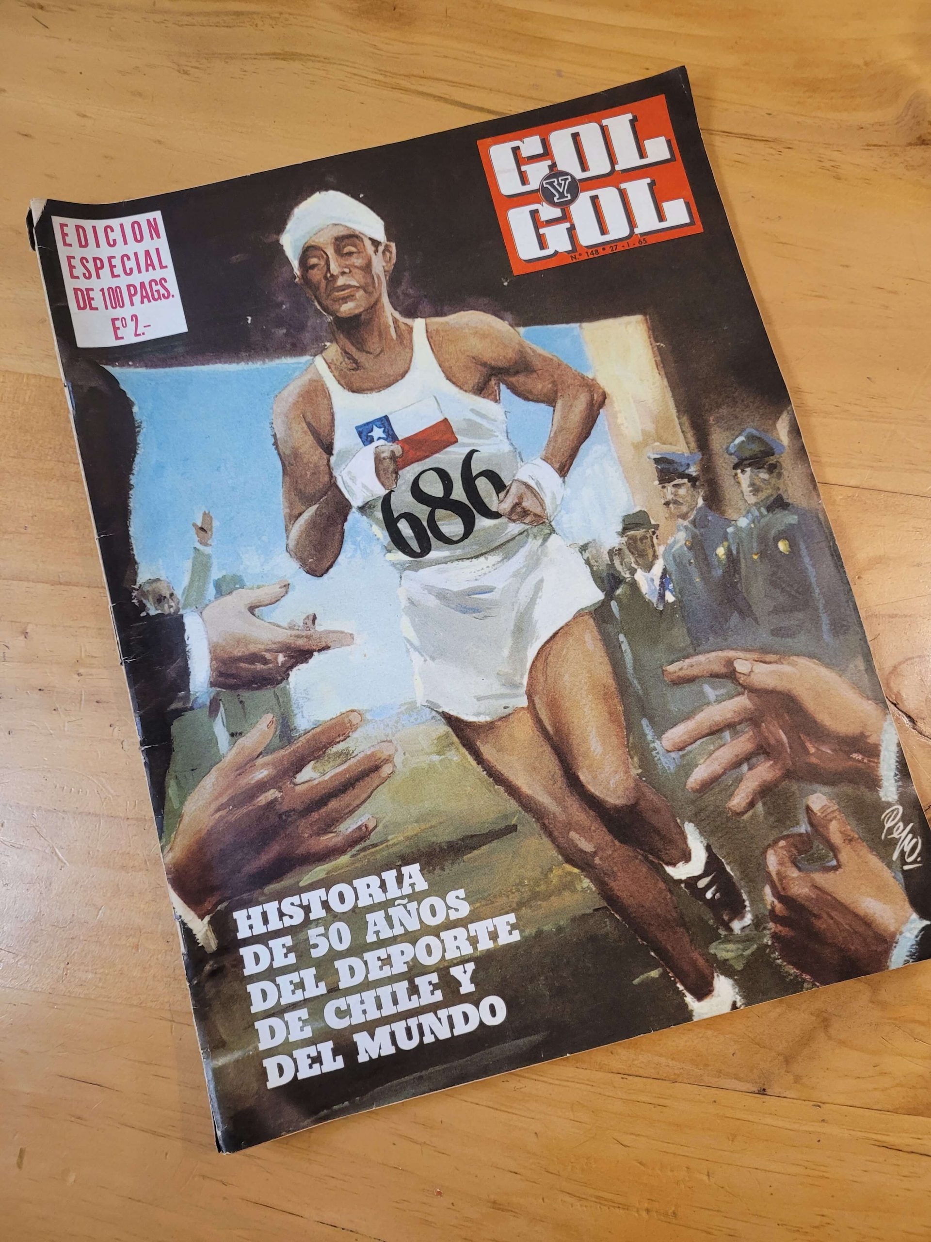 Revista GOL Y GOL -Edición especial 100 páginas, historia del deporte-