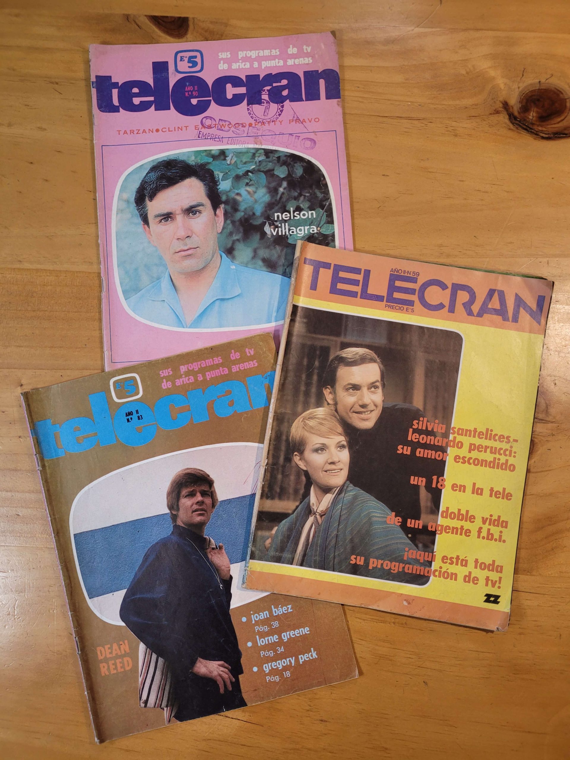 Pack TELECRAN año 1970 (x3)