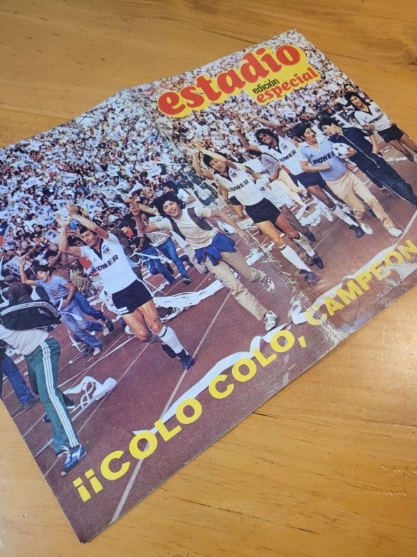 Revista ESTADIO Especial Colo Colo campeón 1981