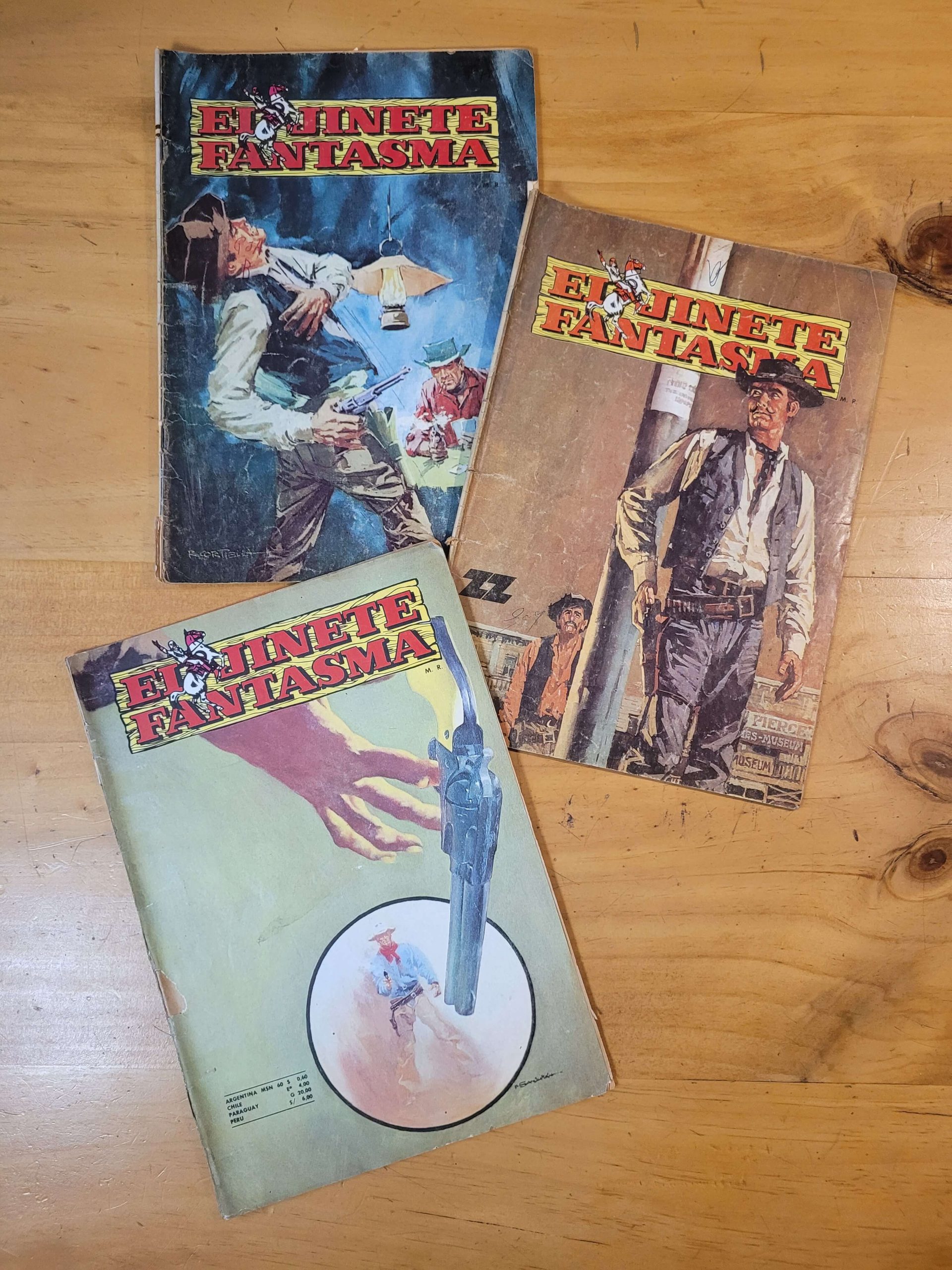 Pack EL JINETE JUSTICIERO años 60s (x3)